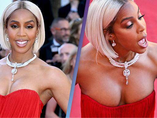 Kelly Rowland gets into heated exchange with security guard at Cannes Film Festival