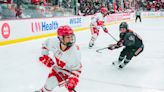 The top-ranked Wisconsin women's hockey team enjoys a record-setting day in 16-1 victory