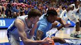 Duke's Kyle Filipowski gets Grayson Allen comparisons after tripping Harrison Ingram in loss to UNC