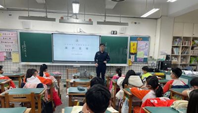 打造安全校園｜內湖警宣導防犯法律觀念