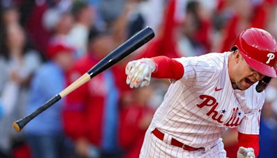 Rhys Hoskins returns to Philadelphia for 1st time with the Brewers. Here are 3 of his best Phillies moments.