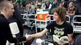 Despite being traded by Bucks earlier in day, Robin Lopez shows up at Fiserv Forum to eat popcorn and read a book