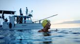 ‘Nyad’ review: Swimming 110 miles in open water, never mind the sharks