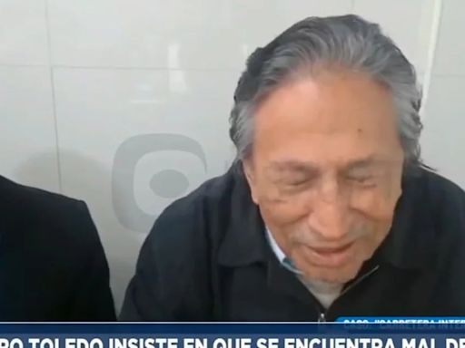 Alejandro Toledo solloza en audiencia y vuelve a pedir ayuda médica: “No estoy bien”