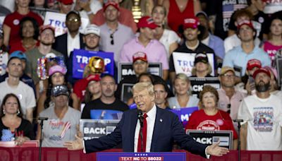 Donald Trump's crowd size claims face pushback