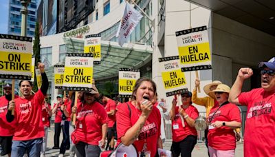 Workers at 34 Southern California hotels will see their pay rise in new labor contracts