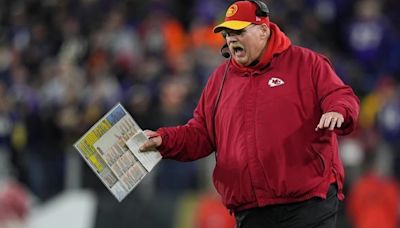 Chiefs’ Andy Reid lands the lead spot in AP’s NFL top 5 head coach rankings