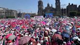 Manifestaciones de la Marea Rosa en apoyo a Xóchitl Gálvez