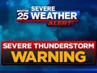 Weather Alert: Severe thunderstorm, flash flood warnings in effect in Massachusetts