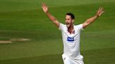 Lewis Gregory reacts after Somerset lose to Gloucester by five wickets