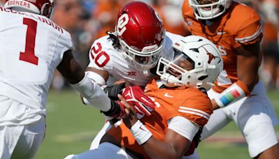 Sooners linebacker Lewis Carter showing improvement in second offseason