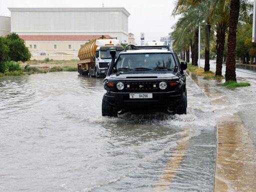 氣候異變？阿聯又降豪雨！停班停課、杜拜班機取消｜壹蘋新聞網