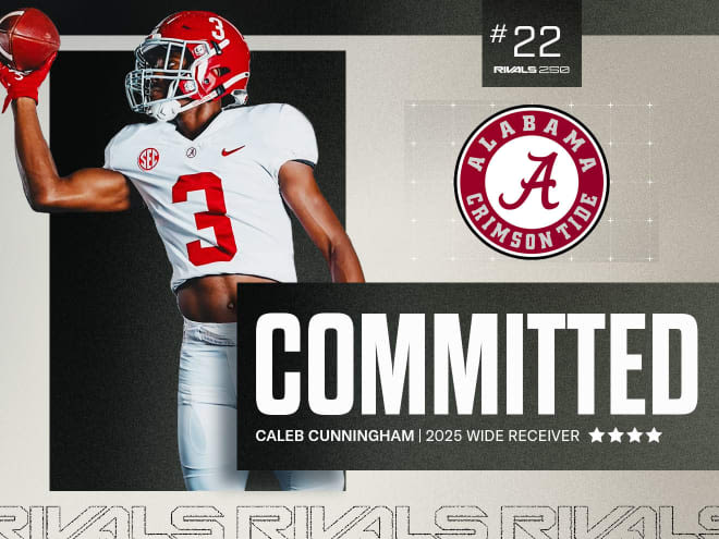 Alabama lands a commitment from elite four-star WR Caleb Cunningham