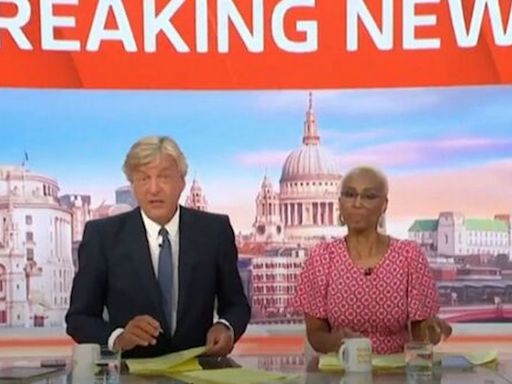 ITV GMB's Richard Madeley halts show to make 'breaking news' announcement live on air