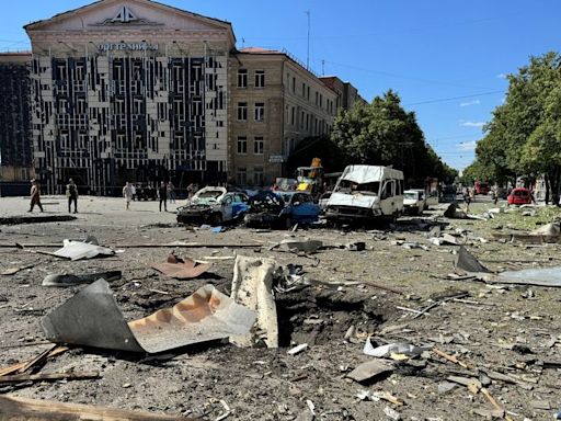 Russian bomb attack kills three, injures 52 in Ukraine's Kharkiv