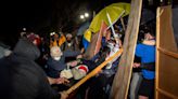 Brawls erupt as pro-Israel crowd attacks pro-Palestine encampment at UCLA