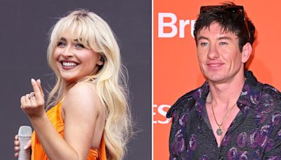 Sabrina Carpenter Dons Orange Creamsicle Dress to Perform in Front of Boyfriend Barry Keoghan