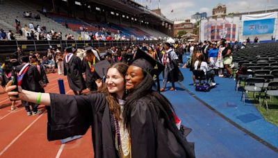 After a tumultuous year, Penn finishes with a routine commencement