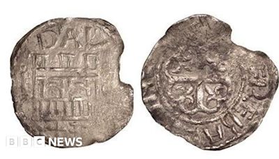 Rare coin minted in Carlisle without monarch's face to be auctioned