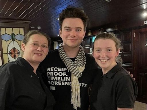 Famous American actor spotted in Laois pub- ‘it was GLEElightful’