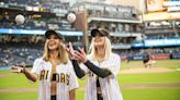 Ariana Madix and Scheana Shay Throw Out First Pitch for Padres Game