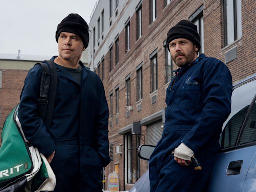 'The Instigators': Matt Damon, Casey Affleck lead muted comedy where Boston criminals want to flee to Montreal