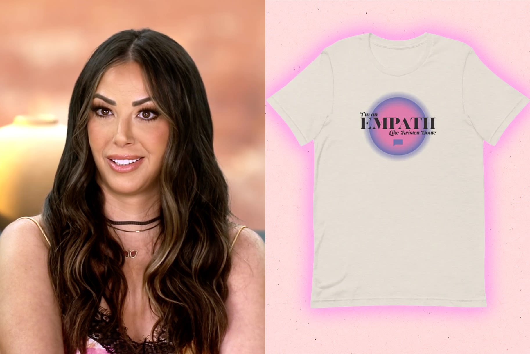 Kristen Doute's "I'm an Empath" Quote Inspired Our Latest Merch Drop (And It's Under $25) | Bravo TV Official Site