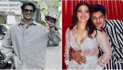 WATCH: Vijay Varma blushes as he accidentally shows GF Tamannaah Bhatia as wallpaper on his mobile during Mirzapur Season 3 promotions