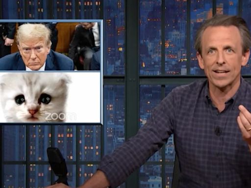 Seth Meyers Is Convinced Trump Might Actually Be a Cat | Video