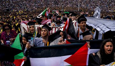 University of Michigan commencement interrupted by Pro-Palestine protesters