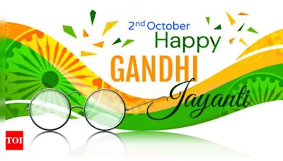 Happy Gandhi Jayanti 2024: Top 50 wishes, messages, and quotes to share with your loved ones - Times of India