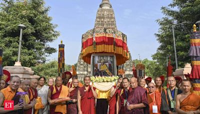Satellite images suggest architectural wealth beneath Mahabodhi temple in Bodh Gaya: Officials - The Economic Times