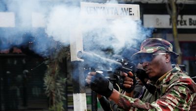 Kenya police use tear gas to clear pockets of protesters in Nairobi