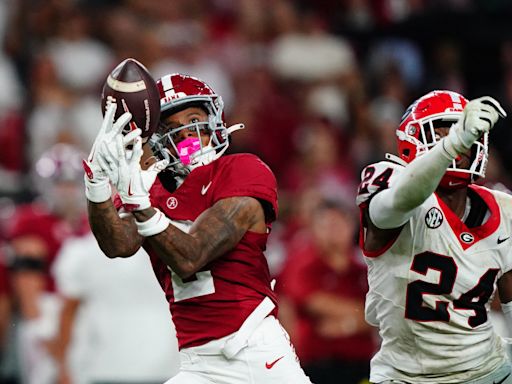 Freshman WR Ryan Williams' incredible go-ahead TD catch lifts No. 4 Alabama over No. 2 Georgia in all-time thriller