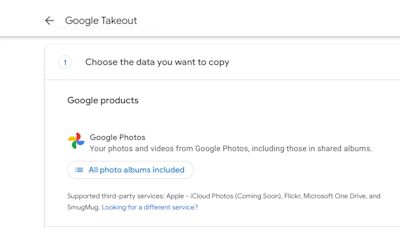 Google Photos 也可以將影片和影片簡單轉移到 iCloud 去了