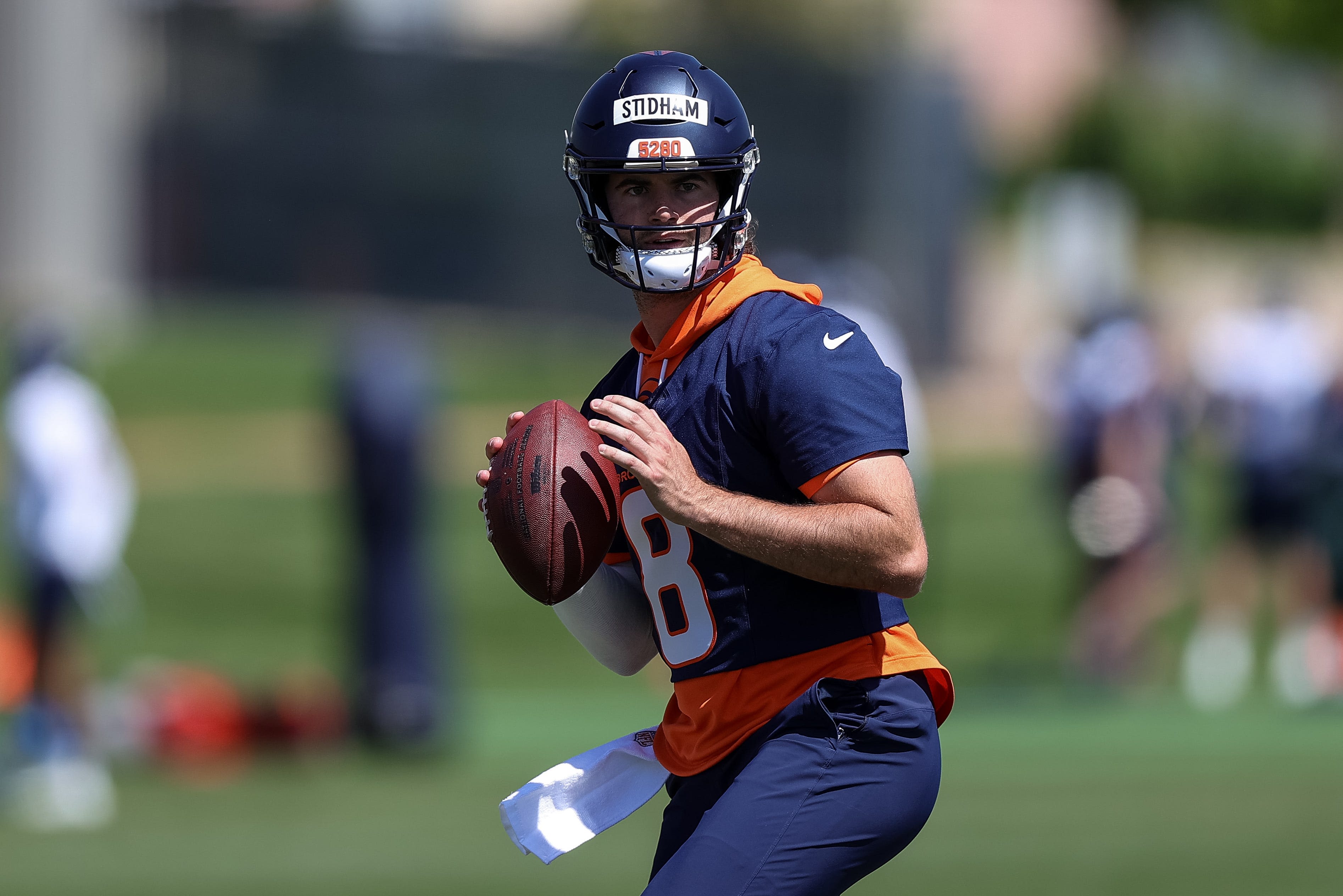 Jarrett Stidham appears to be front runner for QB1 of the Denver Broncos