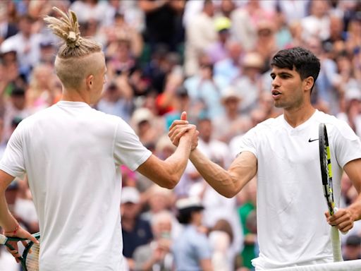 Wimbledon 2024 Day 1 Wrap: Carlos Alcaraz Starts Title Defense With Straight-Set Win Against Mark Lajal