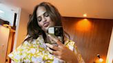 Pregnant Chrissy Teigen Shows Off Bare Baby Bump in Cute PJ Set: 'Dress for the Job You Want'