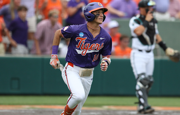 WATCH: Clemson pulls off hidden ball trick in NCAA regional play against Coastal Carolina