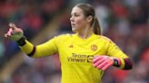 Earps says her Man Utd future is 'up to the club'
