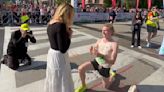 The Best Way To Celebrate Winning The Cleveland Marathon? With A Proposal!