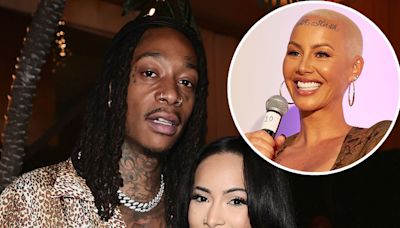 Amber Rose Reacts to Ex Wiz Khalifa Expecting Baby With Girlfriend Aimee Aguilar - E! Online