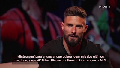 Olivier Giroud deja Milán para emprender nueva aventura en la MLS a sus 37 años