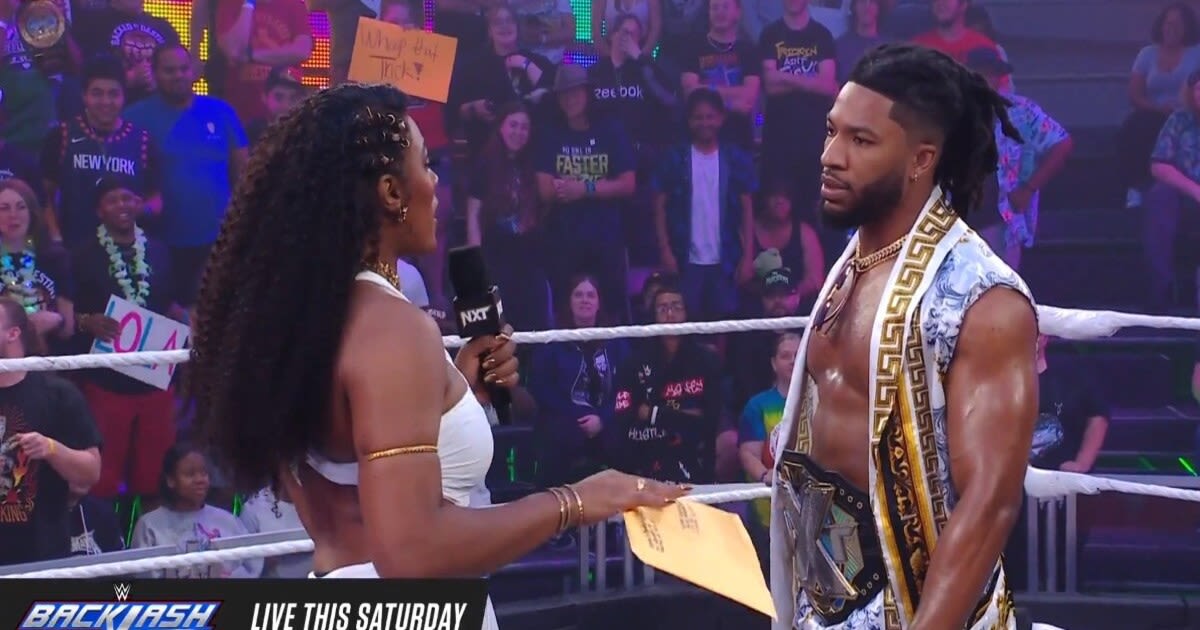 Trick Williams Kicks Off 'Whoop That Era', Lash Legend Has Mysterious Envelope On NXT