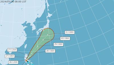 快訊》今年第一號颱風「艾維尼」8時生成 估對台無直接影響