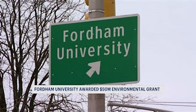 Fordham University receives $50 million to tackle air pollution, other environmental issues