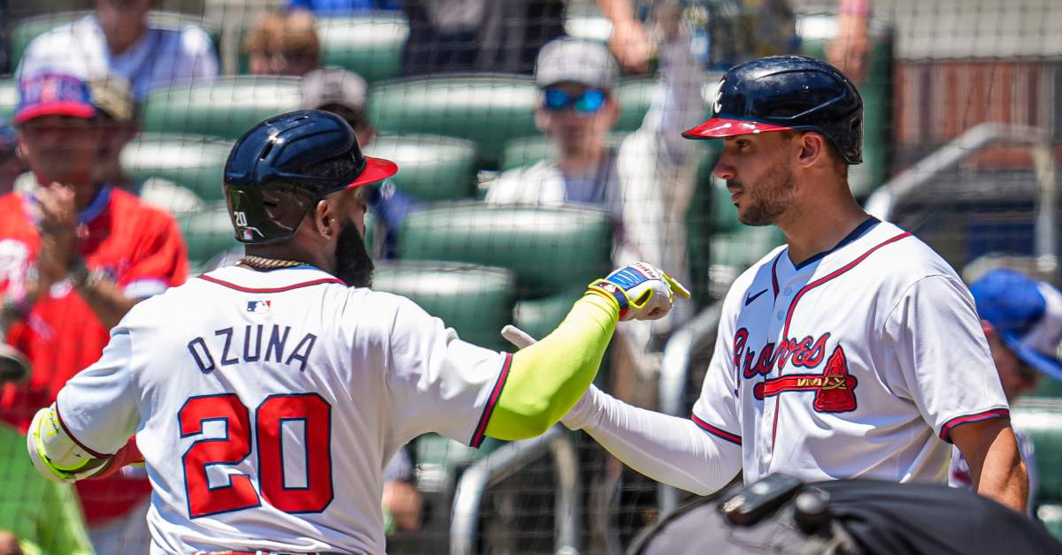 Watch: Ozuna, Olson Go Back-to-Back Again to Give Atlanta Insurance