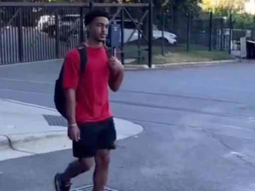 Bryce Young Had First Day of School Vibes When He Arrived at Panthers Training Camp