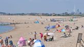 The Blue Flag beach resort just 30 minutes from Surrey with light railway, donkeys and fun fair