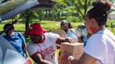 Aurora hosts grocery giveaway in honor of Juneteenth
